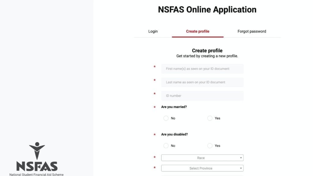 apply for nsfas online