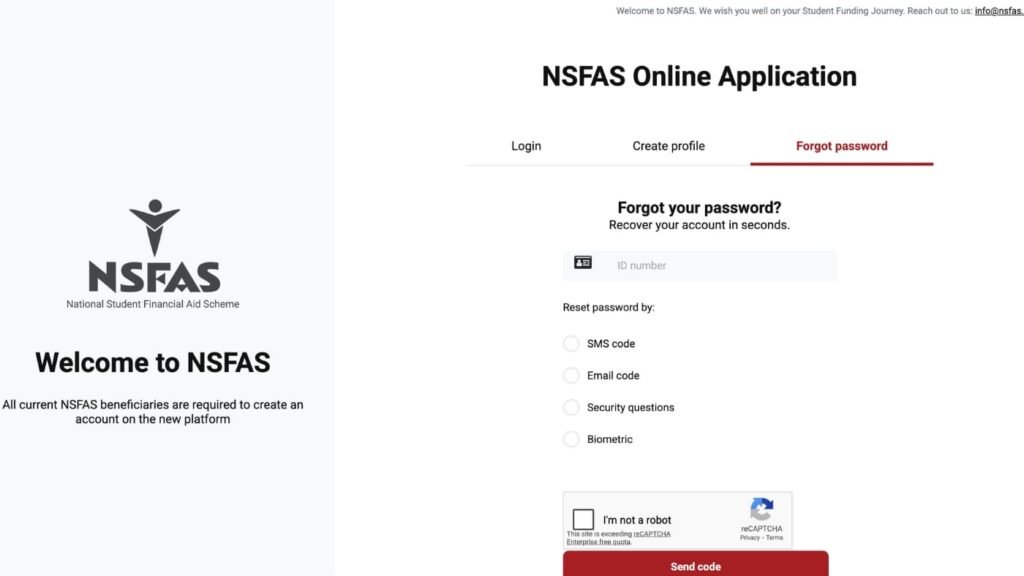 does nsfas fund returning students